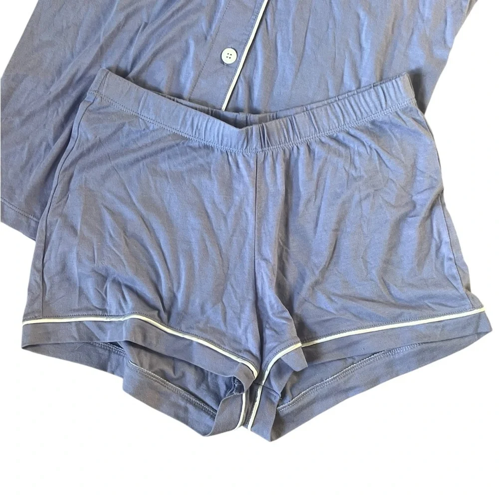 Cosabella Purple Lavender Pajama Set Pima Cotton NWT Size Small Petite - Picture 2 of 10